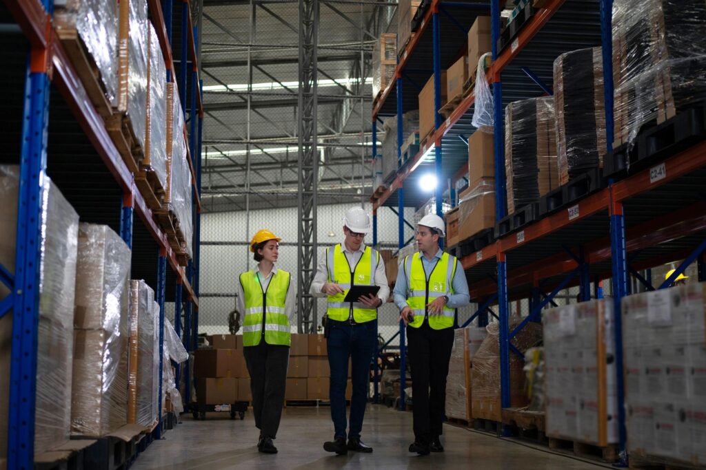 HVAC warehouse team